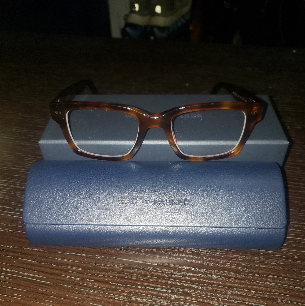 WARBY PARKER HARTMAN GLASSES W 30650019-145 BROWN